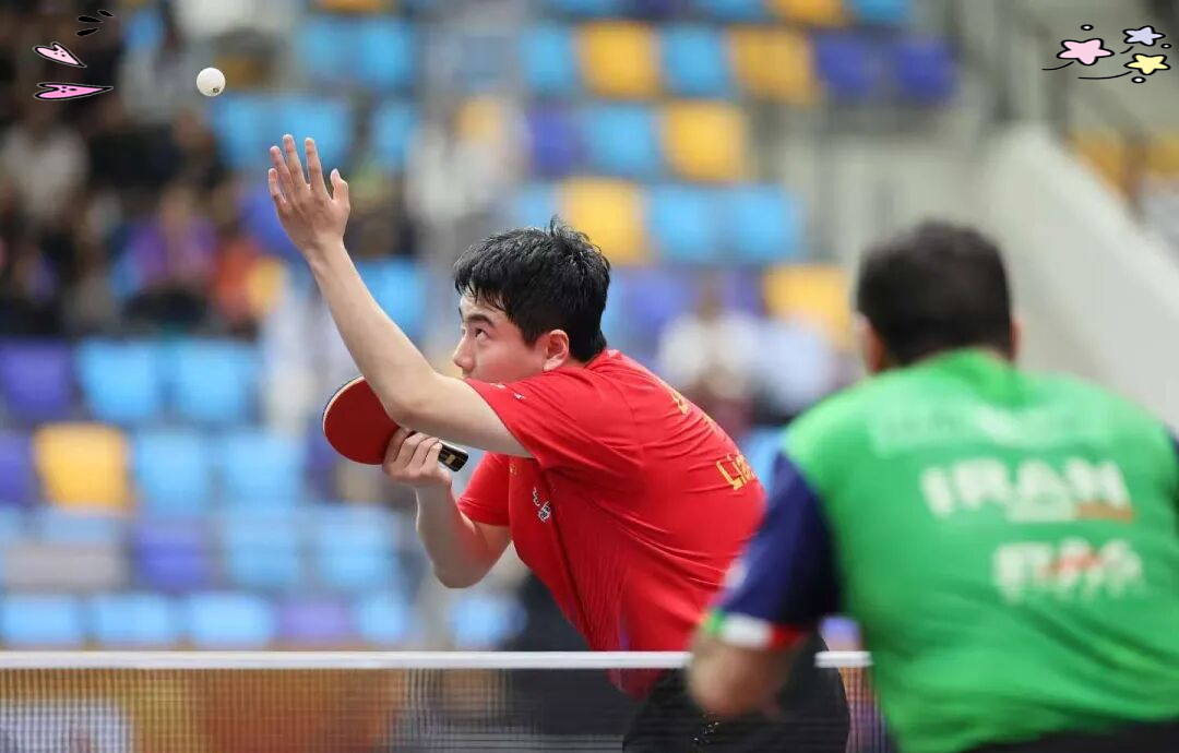 伊朗小将落泪国乒逆转